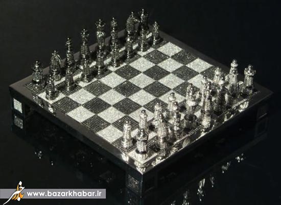 شطرنج‌هایی برای ثروتمندان +عکس