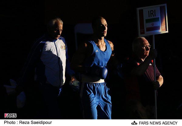 عکس؛ روزبهانی از کسب مدال المپیک بازماند