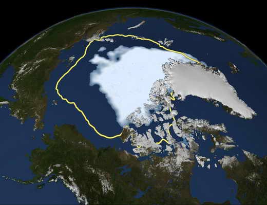 فاجعه قطبی زمین بالاخره اتفاق افتاد +عکس