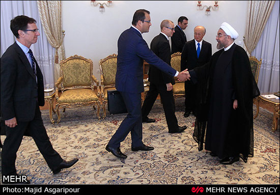عکس: دیدار مدیر کل آژانس بین المللی انرژی اتمی با رئیس جمهور