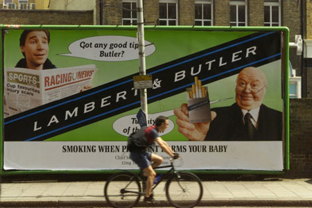 ظهور و سقوط تبلیغات دخانیات در تصاویر