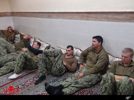 عکس: 10 آمریکایی بازداشت شده در ایران