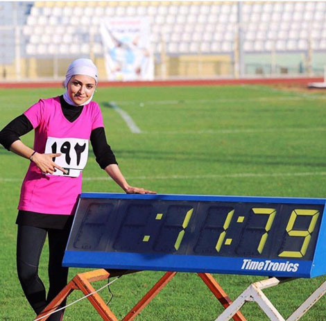 فرزانه فصیحی، سریع ترین دختر ایران را بشناسید