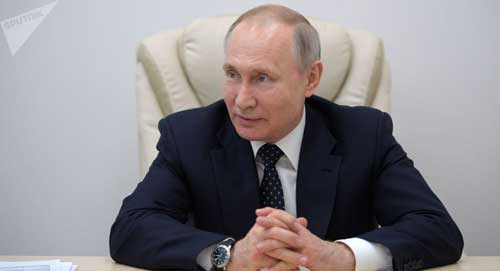 پیام تبریک رئیس‌جمهور روسیه به رئیسی