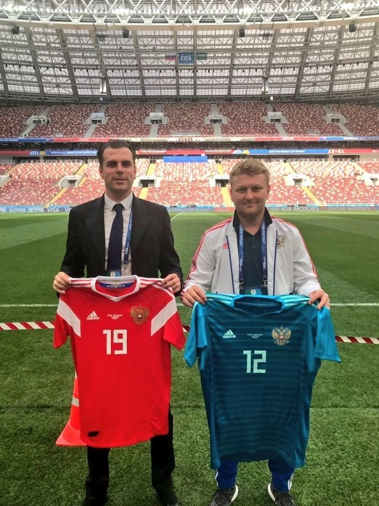جام جهانی ۲۰۱۸؛ مشخص شدن پیراهن روس‌ها برابر عربستان