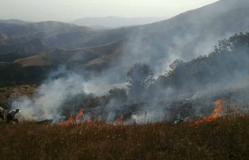 آخرین وضعیت آتش‌سوزی در ارسباران