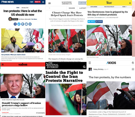 تصاویر جعلیِ باکیفیت از اعتراض‌ های اخیر ایران!