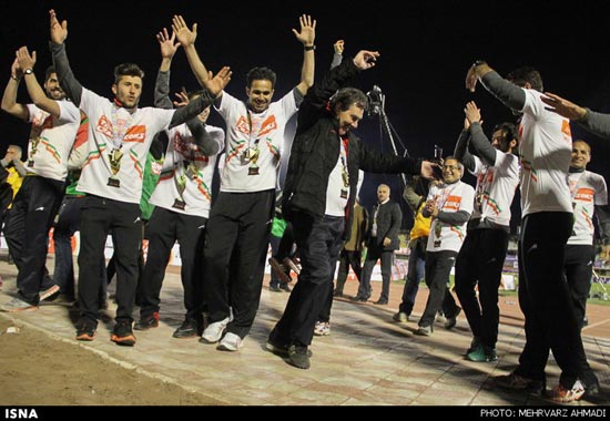 تصاویر: جشن قهرمانی تراکتورسازی