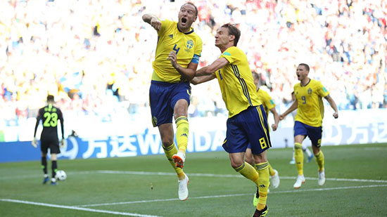 پیروزی سوئد به لطف VAR