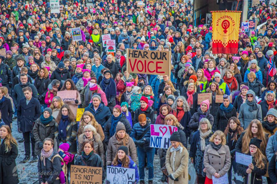 تظاهرات جهانی زنان علیه ترامپ