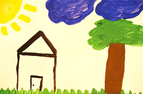 نقاشی های کودکان چه حرف هایی برای گفتن دارند؟