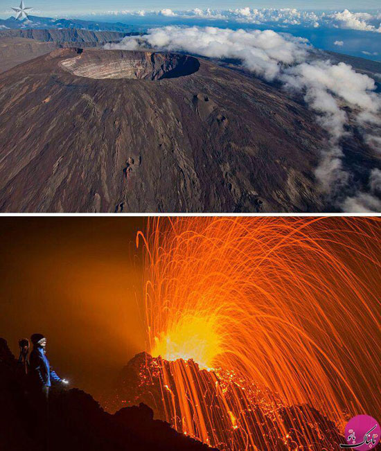 سفر هیجان انگیز به سرزمین آتشفشان های فعال