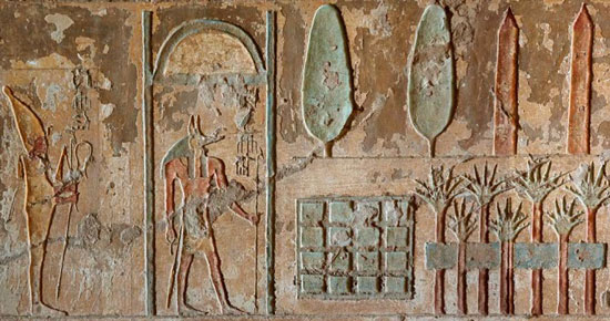 کشف باغ تدفین 4000 ساله در مصر