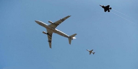 نقش تکراری اردن در رهگیری هواپیمای ایران
