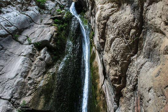 طبيعت دل‌نواز آبشار «آق سو» +عکس