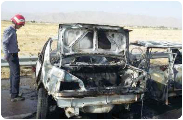 خودروهای ایرانی چرا آتش می‌گیرند؟