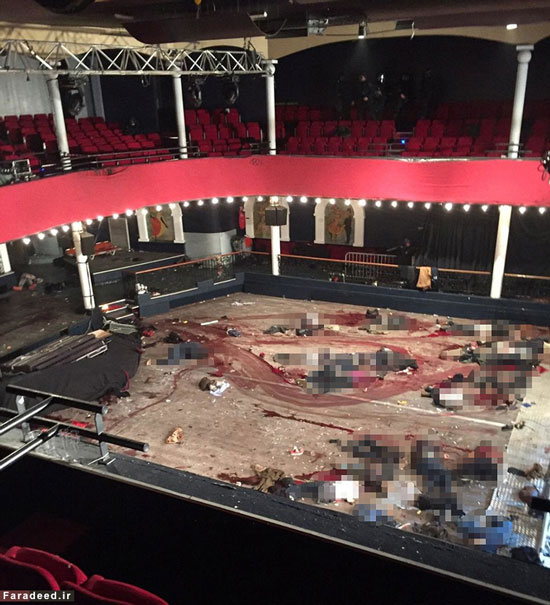 کنسرت پاریس لحظاتی قبل از حادثه +عکس