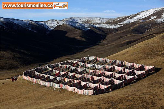 دفن آسمانی مردگان به روش تبتی ها!