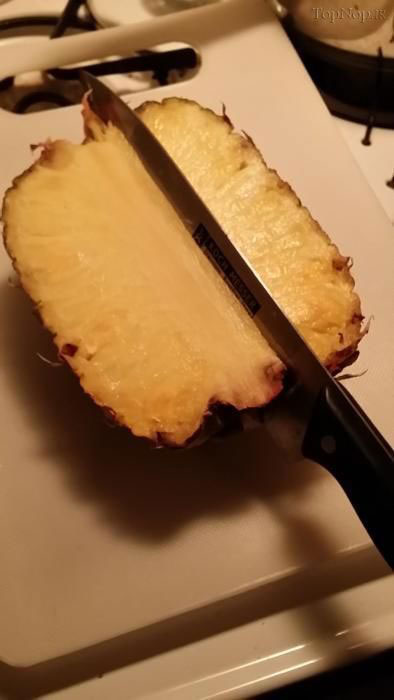 بهترین روش پوست کندن آناناس +عکس