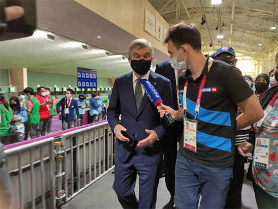 واکنش باخ در مورد افتتاحیه المپیک