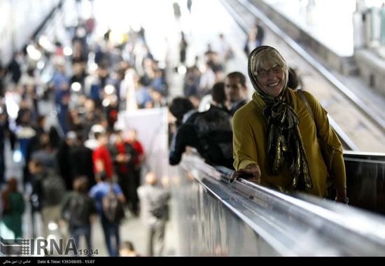 عکس: ورود قطار گردشگران خارجی به تهران