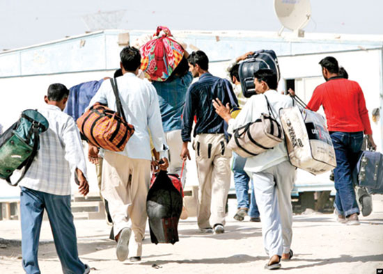 جوانانی که برای کارگری به عراق می‌روند...