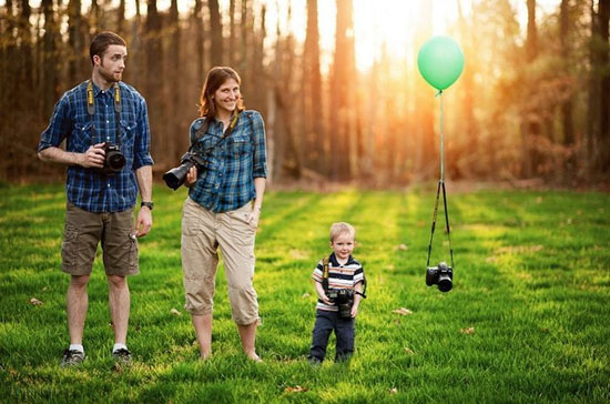 ایده‌های خلاقانه برای عکس‌های خانوادگی