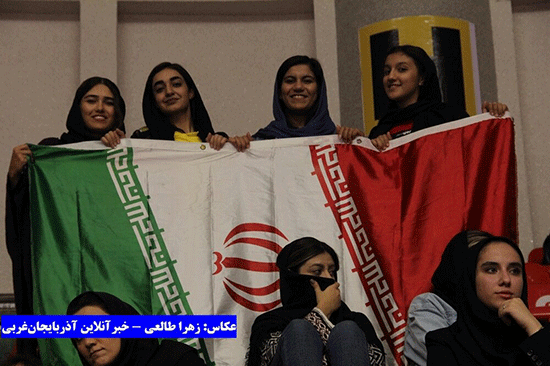 بانوان ارومیه‌ای تماشاگر ویژه فوتسال ایران