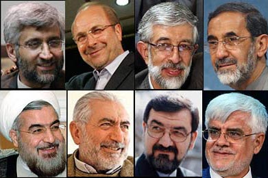 مواضع سیاسی رقبای سال گذشته روحانی
