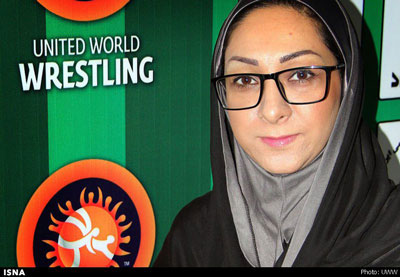 عضویت زن ایرانی در اتحادیه جهانی کشتی