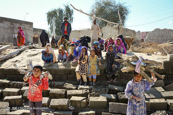 وضعیت کودکان سیل‌زده‌ی سیستان و بلوچستان