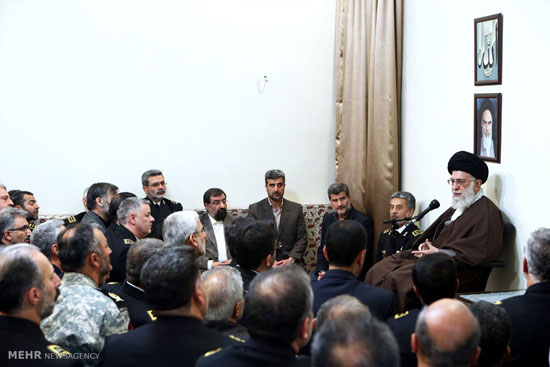 عکس: دیدار فرماندهان ارتش با رهبر انقلاب