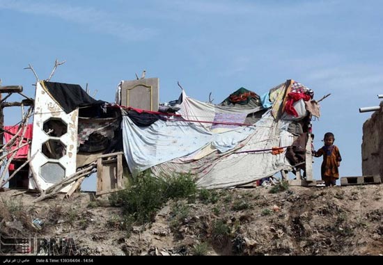 زاغه نشینی اتباع خارجی در جنوب تهران (عکس)