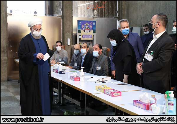 شرکت روحانی در انتخابات ریاست جمهوری