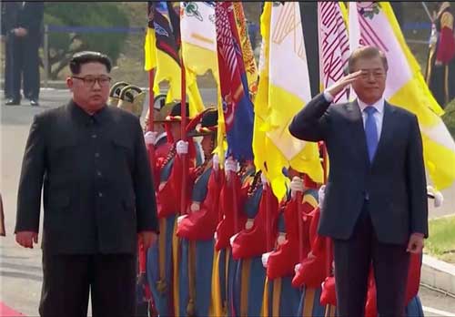 دیدار تاریخی سران دو کره