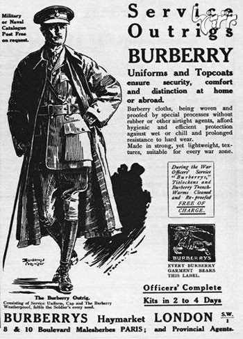 لباسی که در جنگ جهانی اول، مُد شد