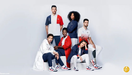 لباس‌های سوپرشیک فرانسوی‌ها برای المپیک