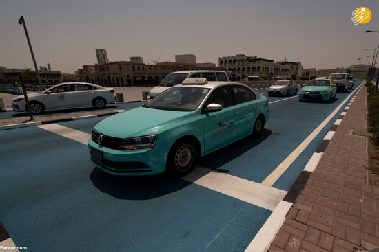 خیابان آبی در قطر رونمایی شد