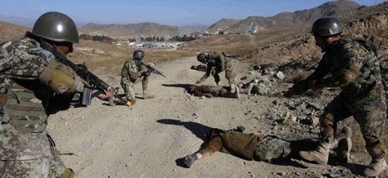 ۵۷ عضو گروه طالبان در افغانستان کشته شدند