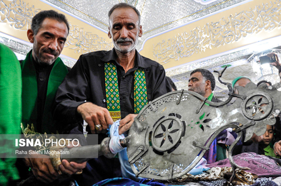 مراسم سنتی علم بندان در بیرجند