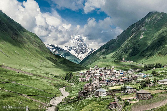 سفر به مرتفع ترین روستای اروپا +عکس