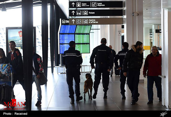 عکس: تدابیر شدید امنیتی در فرانسه