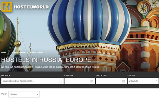 اقامت ارزان در روسیه برای مسافران جام جهانی