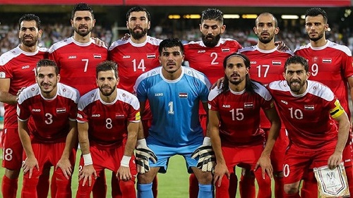 تیم ملی سوریه وارد ایران شد