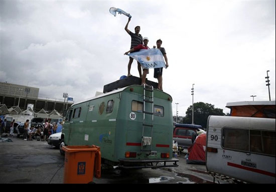 هجوم آرژانتینی‌ها برای فینال +عکس
