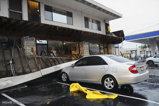 عکس: وقوع طوفان سهمگین در آمریکا
