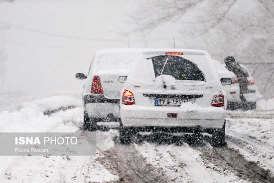 بارش برف و باران در ۱۵ استان کشور