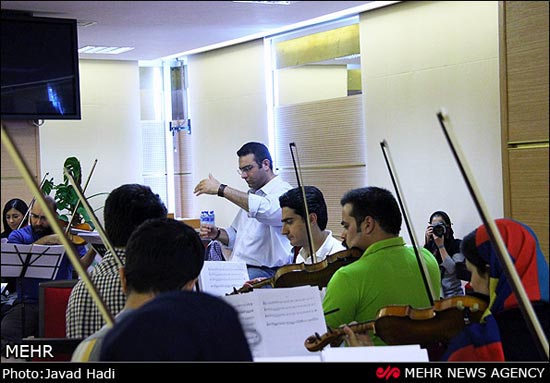 عکس: تمرین کنسرت همایون شجریان