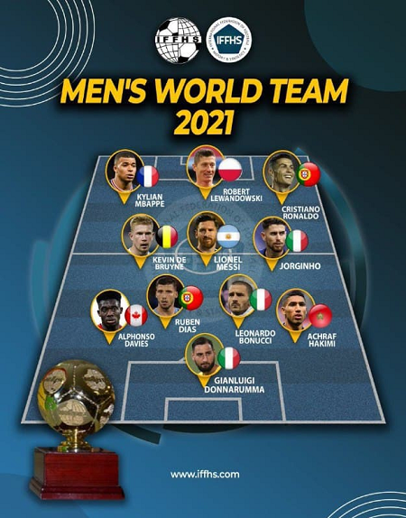 تیم منتخب سال فوتبال جهان از نگاه IFFHS