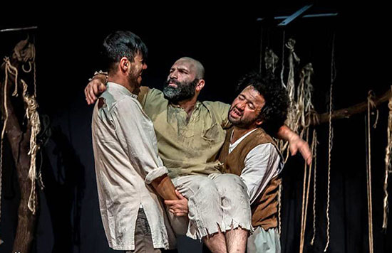 اجرای اثری از «اسلاومیر مروژک» در تئاتر باران